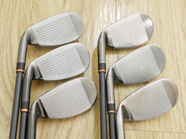 Iron set : Maruman : ชุดเหล็กกระเทย Maruman Shuttle i3000x มีเหล็ก 6-10,Pw (6 ชิ้น เทียบเท่า 5-Pw) ก้านกราไฟต์ Flex R 