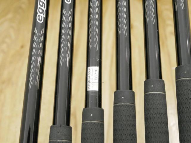 Iron set : PRGR : ชุดเหล็ก PRGR Egg PF Forged (รุ่นปี 2019 ตีง่ายและไกลมากๆ โกงสุดๆ) มีเหล็ก 6-Pw,Aw (6 ชิ้น) ก้านกราไฟต์ M-40 Flex SR