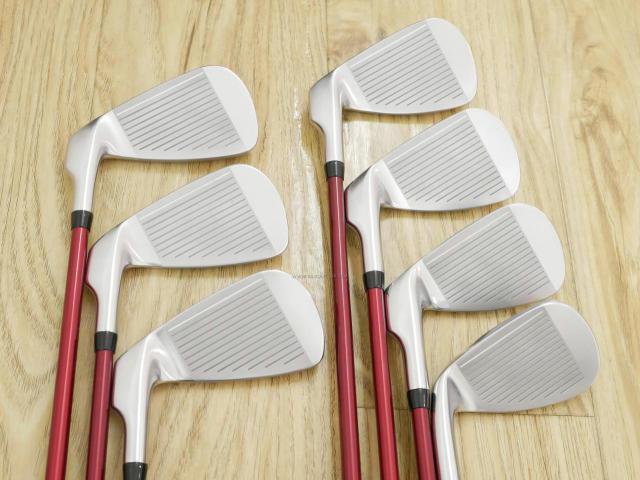 Iron set : Yamaha : ชุดเหล็ก Yamaha RMX VD40 (รุ่นล่าสุด ออกปี 2022 ตีไกลและง่ายมากๆๆ ค่า MOI สูงสุด) มีเหล็ก 5-Pw,Aw (7 ชิ้น) ก้านกราไฟต์ Mitsubishi Diamana YR i50 Flex SR