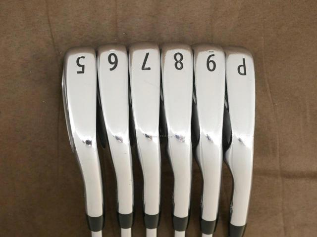Iron set : Titleist : ชุดเหล็ก Titleist AP2 718 Forged (ออกปี 2018) มีเหล็ก 5-Pw (6 ชิ้น) ก้านเหล็ก NS Pro 950 Flex S