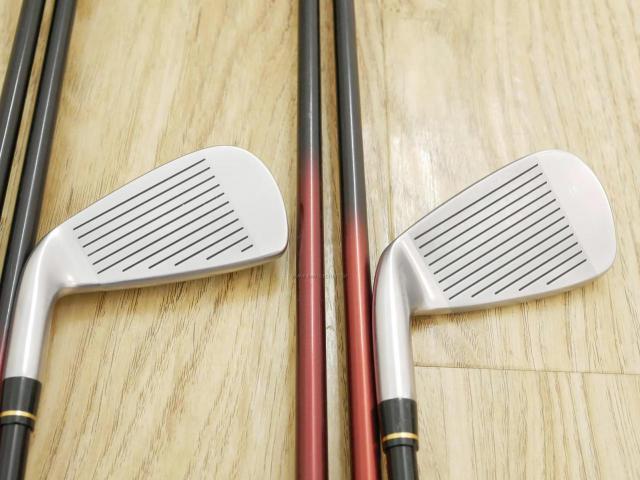 Iron set : Honma : ชุดเหล็ก Honma AMAZING Spec (หน้าเด้ง โกงองศาสุดๆ ไกลที่สุด) มีเหล็ก 5-11 (7 ชิ้น ระยะเทียบเท่า 4-Pw) ก้านกราไฟต์ Flex R