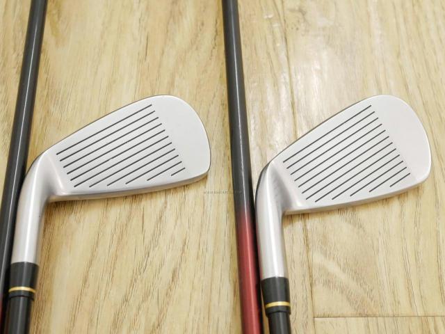 Iron set : Honma : ชุดเหล็ก Honma AMAZING Spec (หน้าเด้ง โกงองศาสุดๆ ไกลที่สุด) มีเหล็ก 5-11 (7 ชิ้น ระยะเทียบเท่า 4-Pw) ก้านกราไฟต์ Flex R