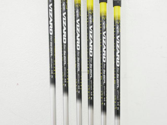 Iron set : Honma : ชุดเหล็ก Honma Bezeal 525 (ออกปี 2016 รุ่นนี้ใบใหญ่ที่สุดของ Honma) มีเหล็ก 6-11 (6 ชิ้น เทียบเท่า 5-Pw) ก้านกราไฟต์ Honma Vizard 48 Flex R