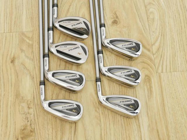 Iron set : Maruman : ชุดเหล็ก Maruman Shuttle Type X (ออกปี 2020 ตีง่าย ไกลสุดๆๆๆๆ) มีเหล็ก 6-Pw,Aw,Sw (7 ชิ้น) ก้านกราไฟต์ Mitsubishi Flex R