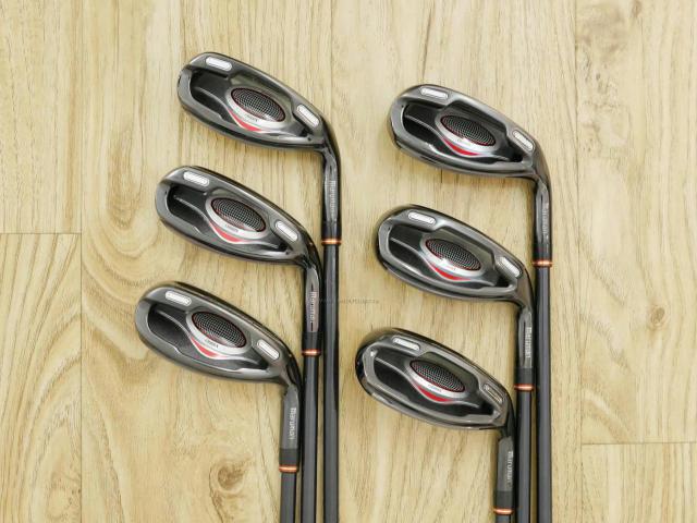 Iron set : Maruman : ชุดเหล็กกระเทย Maruman Shuttle i3000x มีเหล็ก 5-Pw (6 ชิ้น) ก้านกราไฟต์ Flex R 