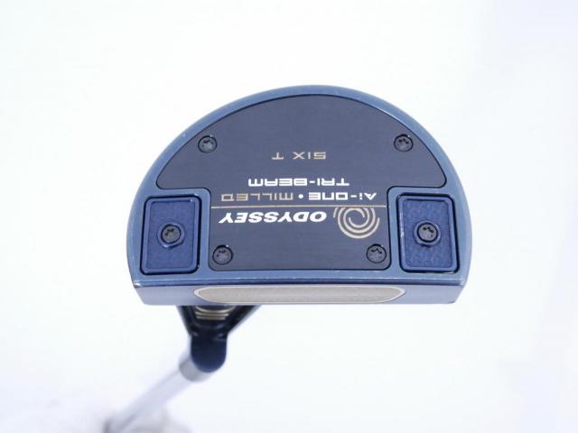 Putter : All : พัตเตอร์ Odyssey Ai-ONE Milled TRI BEAM SIX T (รุ่นท็อป ล่าสุด ออกปี 2024) ก้าน Stroke LAB 90 ยาว 34 นิ้ว