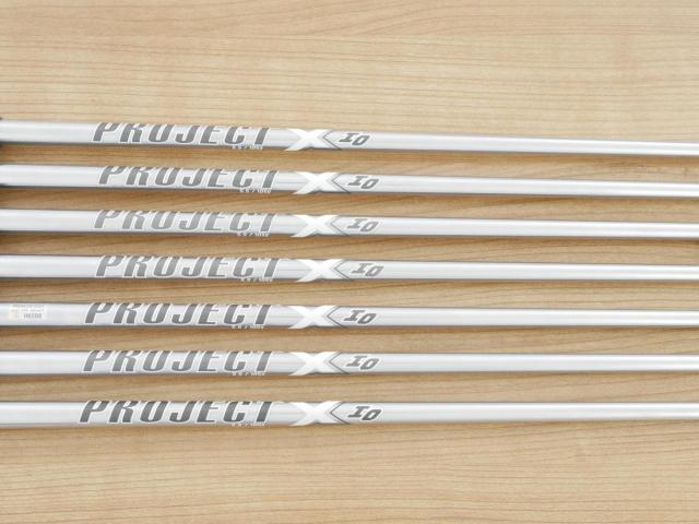 Iron set : Taylormade : ชุดเหล็ก Taylormade P7MC Forged (ซีรี่ย์ท้อปสุด ออกปี 2023) มีเหล็ก 4-Pw (7 ชิ้น) ก้านเหล็ก Project X IO 105g 5.5 Flex S