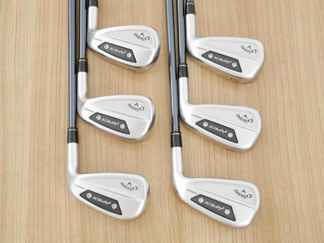 Iron set : Callaway : ชุดเหล็ก Callaway APEX Ai300 Forged (รุ่นล่าสุด ออกปี 2024) มีเหล็ก 5-Pw (6 ชิ้น) ก้านกราไฟต์ UST Mamiya RECOIL DART 6 Flex R