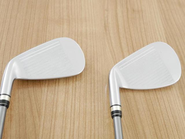 Iron set : PRGR : ชุดเหล็กกระเทย PRGR NEW Egg Forged (รุ่นปี 2020 ตีง่ายและไกลมากๆ เด้งสุดๆ COR 0.82) มีเหล็ก 6-Pw,Aw,As,Sw (8 ชิ้น) ก้านกราไฟต์ M-37 Flex R