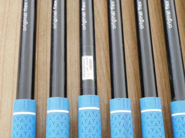 Iron set : PRGR : ชุดเหล็กกระเทย PRGR NEW Egg Forged (รุ่นปี 2020 ตีง่ายและไกลมากๆ เด้งสุดๆ COR 0.82) มีเหล็ก 6-Pw,Aw,As,Sw (8 ชิ้น) ก้านกราไฟต์ M-37 Flex R