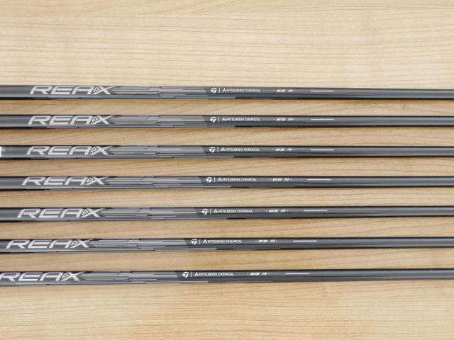 Iron set : Taylormade : ชุดเหล็ก Taylormade Qi MAX (รุ่นล่าสุด ออกปี 2026 Japan Spec.) มีเหล็ก 6-Pw,Aw,Sw (7 ชิ้น) ก้านกราไฟต์ Mitsubishi REAX 65 Flex R