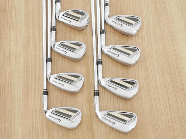 Iron set : Taylormade : ชุดเหล็ก Taylormade M GLOIRE (ปี 2020 รุ่นท๊อปสุด ไกลสุด Japan Spec) มีเหล็ก 5-Pw,Aw,Sw (8 ชิ้น) ก้านเหล็ก NS Pro 820 Flex R