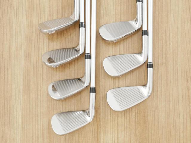 Lady club : All : ชุดเหล็ก Callaway Paradym Ai Smoke Max Fast (ออกปี 2024 ตีง่ายมาก ไกล Japan Spec.) มีเหล็ก 6-Pw,Aw,Sw (7 ชิ้น) ก้านกราไฟต์ Mitsubishi ELDIO 40 Flex L