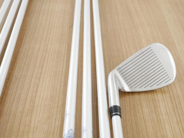 Lady club : All : ชุดเหล็ก Callaway Paradym Ai Smoke Max Fast (ออกปี 2024 ตีง่ายมาก ไกล Japan Spec.) มีเหล็ก 6-Pw,Aw,Sw (7 ชิ้น) ก้านกราไฟต์ Mitsubishi ELDIO 40 Flex L