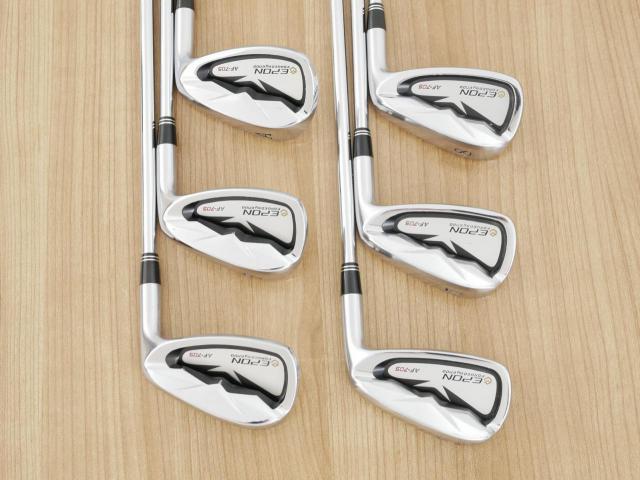 Iron set : Epon : ชุดเหล็ก EPON AF-705 Forged (ใบใหญ่ ตีง่าย ไกล) มีเหล็ก 6-Pw,Aw (6 ชิ้น) ก้านเหล็ก NS Pro ZELOS 7 Flex R