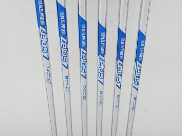 Iron set : Epon : ชุดเหล็ก EPON AF-705 Forged (ใบใหญ่ ตีง่าย ไกล) มีเหล็ก 6-Pw,Aw (6 ชิ้น) ก้านเหล็ก NS Pro ZELOS 7 Flex R