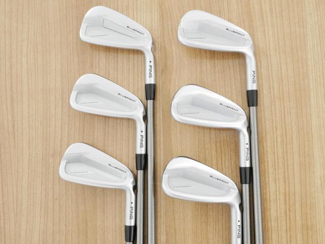 Iron set : Ping : ชุดเหล็ก Ping Blueprint S Forged (รุ่นล่าสุด ออกปี 2024 นุ่ม คม) มีเหล็ก 5-Pw (6 ชิ้น) ก้าน Steelfiber i95 cw Flex S