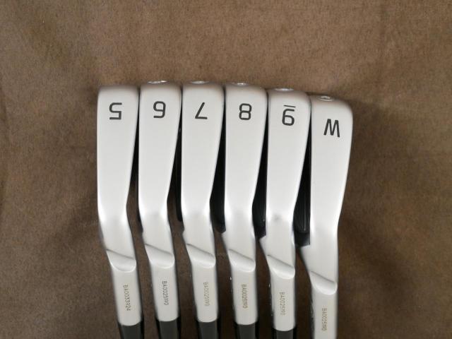 Iron set : Ping : ชุดเหล็ก Ping Blueprint S Forged (รุ่นล่าสุด ออกปี 2024 นุ่ม คม) มีเหล็ก 5-Pw (6 ชิ้น) ก้าน Steelfiber i95 cw Flex S