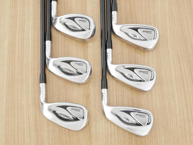 Iron set : Titleist : ชุดเหล็ก Titleist VG3 Type E Forged (Japan Spec. ตีง่ายและไกลมากๆ) มีเหล็ก 5-Pw (6 ชิ้น) ก้านกราไฟต์ Mitsubishi Rayon VG i60 Flex R