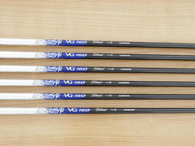Iron set : Titleist : ชุดเหล็ก Titleist VG3 Type E Forged (Japan Spec. ตีง่ายและไกลมากๆ) มีเหล็ก 5-Pw (6 ชิ้น) ก้านกราไฟต์ Mitsubishi Rayon VG i60 Flex R