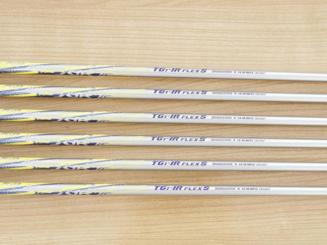 Iron set : Bridgestone : ชุดเหล็ก Bridgestone Tour B JGR HF2 Forged (รุ่นปี 2019 นุ่ม ไกล) มีเหล็ก 5-Pw (6 ชิ้น) ก้านกราไฟต์ Flex S