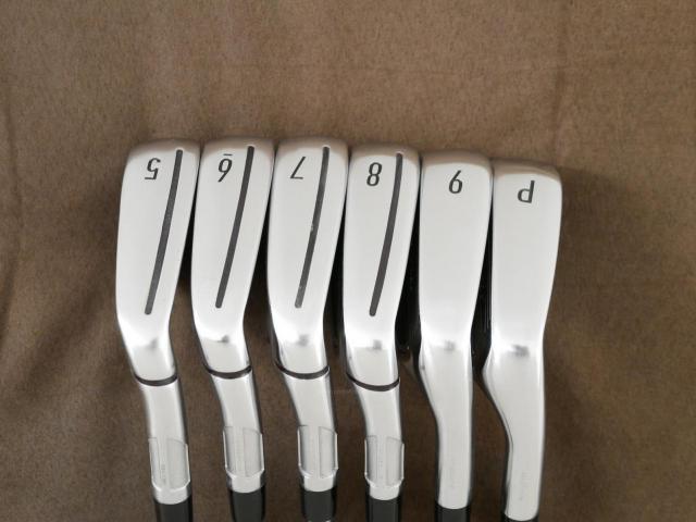 Iron set : Taylormade : ชุดเหล็ก Taylormade Qi (ออกปี 2024 Japan Spec.) มีเหล็ก 5-Pw (6 ชิ้น) ก้านเหล็ก NS Pro 820GH Flex R