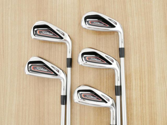 Iron set : Titleist : ชุดเหล็ก Titleist AP1 716 (ออกปี 2016) มีเหล็ก 6-Pw (5 ชิ้น) ก้านกราไฟต์ Fujikura MCI 60 Flex S