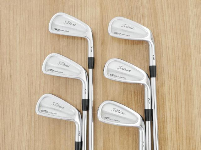 Iron set : Titleist : ชุดเหล็ก Titleist 712 CB Forged มีเหล็ก 5-Pw (6 ชิ้น) ก้านเหล็ก Dynamic Gold S200