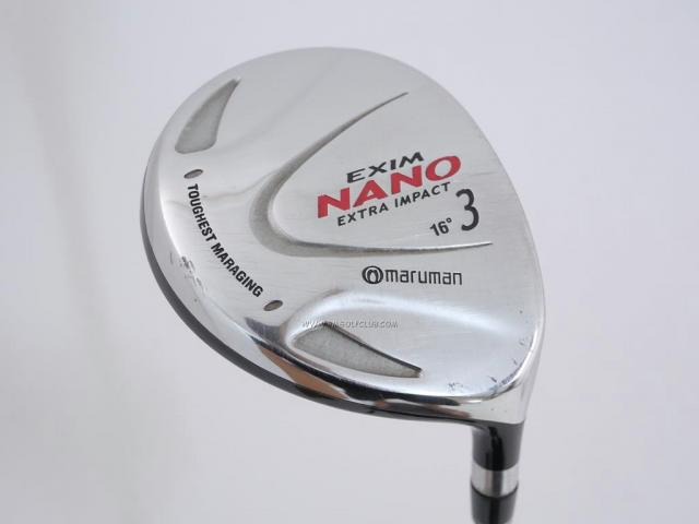 Fairway Wood : Maruman : หัวไม้ 3 Maruman EXIM NANO (หน้า Maraging) Loft 16 ก้าน Aldila NV 55 Flex R