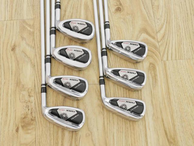 Iron set : Yamaha : ชุดเหล็ก Yamaha Inpres RMX UD+2 (ปี 2016 ตีไกลที่สุด ไกลกว่าเหล็กทั่วไป 2 เบอร์) มีเหล็ก 6-Pw,Aw,As (7 ชิ้น) ก้านกราไฟต์ Fujikura MCI 60 Flex R