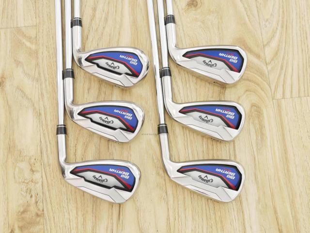 Iron set : Callaway : ชุดเหล็ก Callaway Big Bertha Beta (ใบใหญ่ ตีง่ายมาก) มีเหล็ก 5-Pw (6 ชิ้น) ก้านเหล็ก GS90 S200