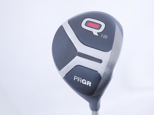 Fairway Wood : PRGR : ไม้กระเทย PRGR Q (รุ่นปี 2019 สำหรับเล่นได้ทุกไลน์) Loft 18 Flex R 