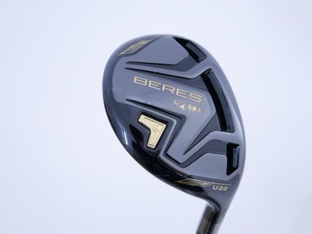 Fairway Wood : Honma : ไม้กระเทย Honma Beres Black (รุ่นปี 2023) Loft 22 ก้าน Honma ARMRQ MX Flex S