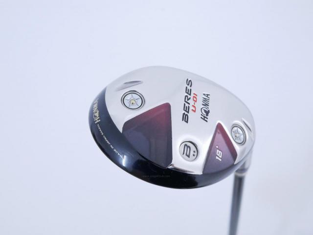 Fairway Wood : Honma : ไม้กระเทย Honma Beres U-01 Loft 18 ก้าน ARMRQ 6 (54) Flex R (2 ดาว)