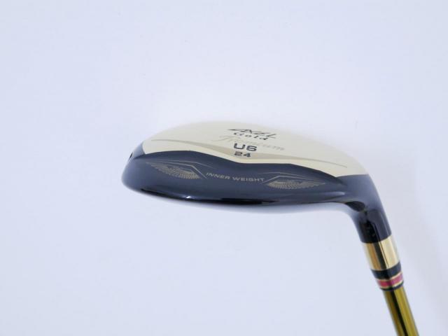 Fairway Wood : Tsuruya : ไม้กระเทย Tsuruya AXEL Gold Premium IV (รุ่นปี 2021 ตัวท๊อป ของใหม่ 2 หมื่นกว่า) Loft 24 Flex R