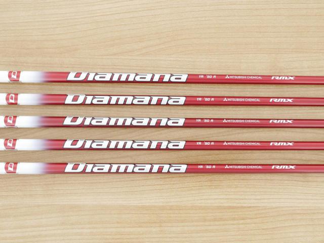 Iron set : Yamaha : ชุดเหล็ก Yamaha RMX VD40 (ออกปี 2022 ตีไกลและง่ายมากๆๆ ค่า MOI สูงสุด) มีเหล็ก 6-Pw (5 ชิ้น) ก้านกราไฟต์ Mitsubishi Diamana YR i50 Flex R