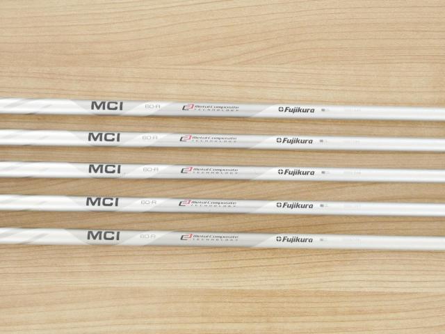 Iron set : Miura : ชุดเหล็ก Miura PP-9005 Genesis Forged (นุ่มมาก ไกล ง่าย) มีเหล็ก 6-Pw (5 ชิ้น) ก้านกราไฟต์ Fujikura MCI 60 Flex R