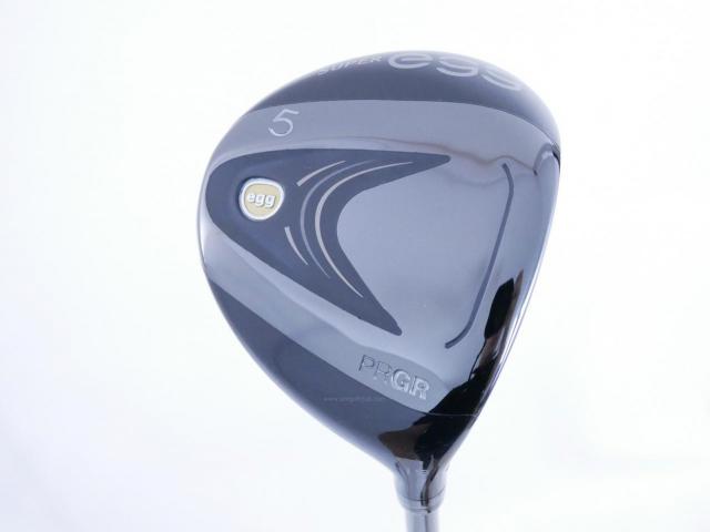 Fairway Wood : PRGR : หัวไม้ 5 PRGR Super Egg (รุ่นปี 2023 หน้าเด้งเกินกฏ COR 0.84 หายากมาก) Loft 19 ก้าน M-37 Flex R