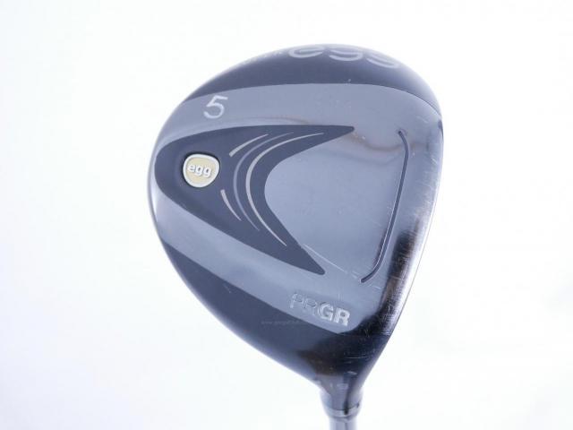 Fairway Wood : PRGR : หัวไม้ 5 PRGR Super Egg (รุ่นปี 2023 หน้าเด้งเกินกฏ COR 0.84 หายากมาก) Loft 19 ก้าน M-37 Flex R