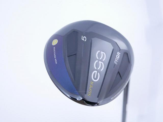 Fairway Wood : PRGR : หัวไม้ 5 PRGR Super Egg (รุ่นปี 2021 หน้าเด้งเกินกฏ COR 0.84 หายากมาก) Loft 17 ก้าน M-37 Flex R