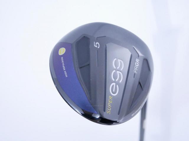 Fairway Wood : PRGR : หัวไม้ 5 PRGR Super Egg (รุ่นปี 2021 หน้าเด้งเกินกฏ COR 0.84 หายากมาก) Loft 17 ก้าน M-37 Flex R