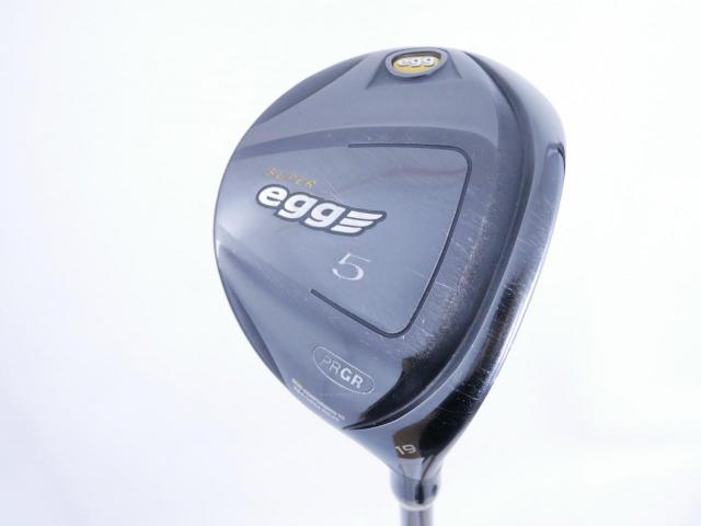 Fairway Wood : PRGR : หัวไม้ 5 PRGR Super Egg (หน้าเด้งเกินกฏ COR 0.84 ออกปี 2018 หายากมาก) Loft 19 Flex R (M-37)