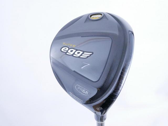 Fairway Wood : PRGR : หัวไม้ 7 PRGR Super Egg (หน้าเด้งเกินกฏ COR 0.84 ออกปี 2018 หายากมาก) Loft 22 Flex R (M-37)