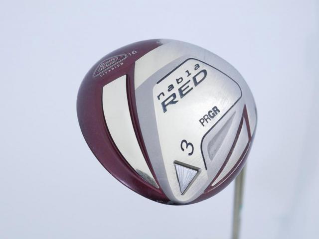 Fairway Wood : PRGR : หัวไม้ 3 PRGR ID Nabla RED Ver II (รุ่นท้อป Titanium) Loft 16 ก้าน M-40 (Flex SR)