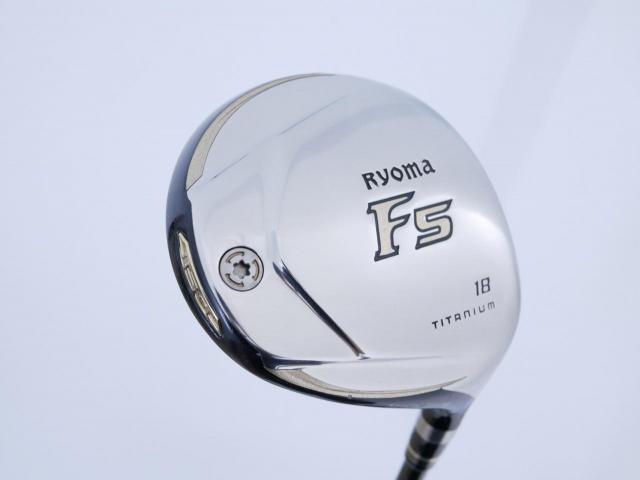 Fairway Wood : Other Brand : หัวไม้ 5 Ryoma F Titanium Special Tunning (ปี 2020 หน้าเด้งเกินกฏ ไกลมากๆ) Loft 18 ก้าน Tour AD RF2 Flex R