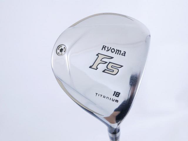Fairway Wood : Other Brand : หัวไม้ 5 Ryoma F Titanium Special Tunning (ปี 2020 หน้าเด้งเกินกฏ ไกลมากๆ) Loft 18 ก้าน Tour AD RF2 Flex R