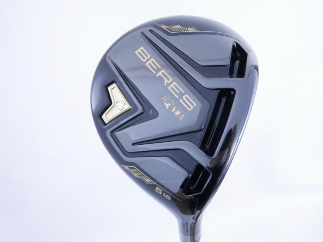 Fairway Wood : Honma : หัวไม้ 5 Honma Beres Black (รุ่นปี 2023) Loft 18 ก้าน Honma ARMRQ MX Flex S