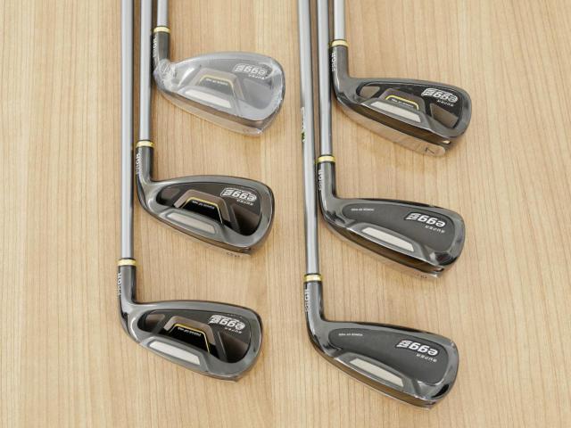 Iron set : PRGR : ชุดเหล็กกระเทย PRGR Super Egg Iron (ปี 2018 ตัวท๊อปสุด หน้าเด้งเกินกฏ ใช้แข่งไม่ได้ ตีไกมลมากๆ) มีเหล็ก 5-Pw (6 ชิ้น) ก้านกราไฟต์ Flex SR (M-40)