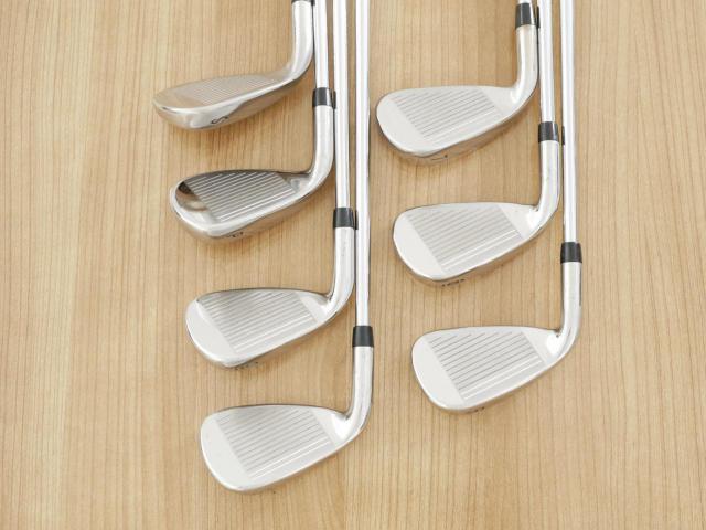 Iron set : Callaway : ชุดเหล็ก Callaway Rogue Star CF18 (ออกปี 2018 ตีง่าย ไกลมากๆ) มีเหล็ก 5-Pw,Sw (7 ชิ้น) ก้านเหล็ก NS Pro ZELOS 7 Flex S
