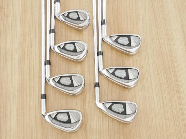 Iron set : Callaway : ชุดเหล็ก Callaway Rogue Star CF18 (ออกปี 2018 ตีง่าย ไกลมากๆ) มีเหล็ก 5-Pw,Sw (7 ชิ้น) ก้านเหล็ก NS Pro ZELOS 7 Flex S